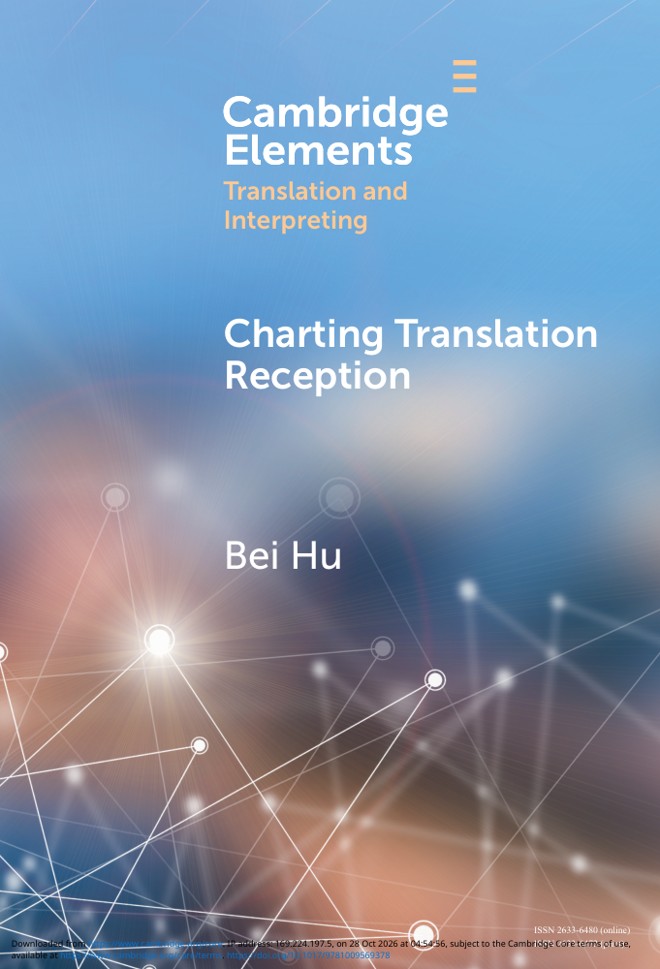Charting Translation Reception book cover