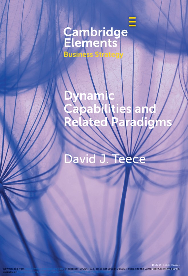 Dynamic Capabilities and Related Paradigms book cover