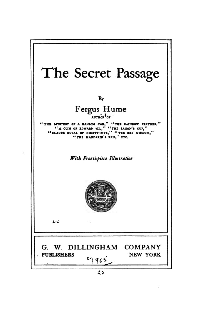 The secret passage book cover