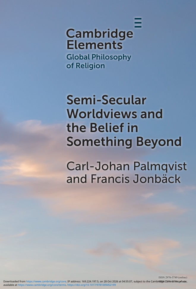 Semi-Secular Worldviews and the Belief in Something Beyond book cover