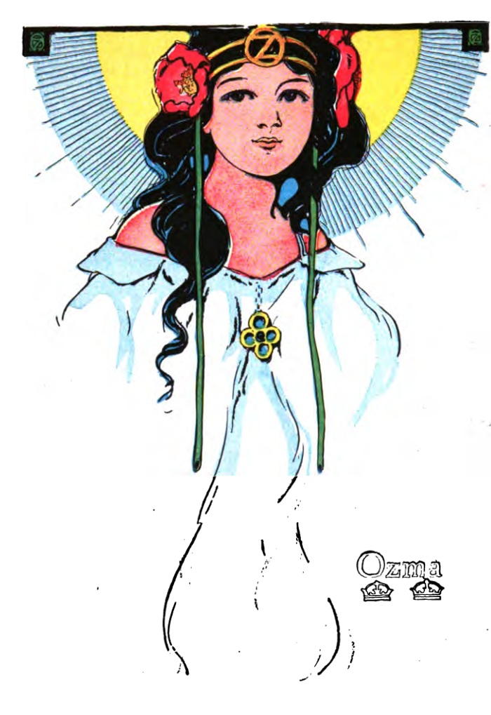 Ozma of Oz book cover