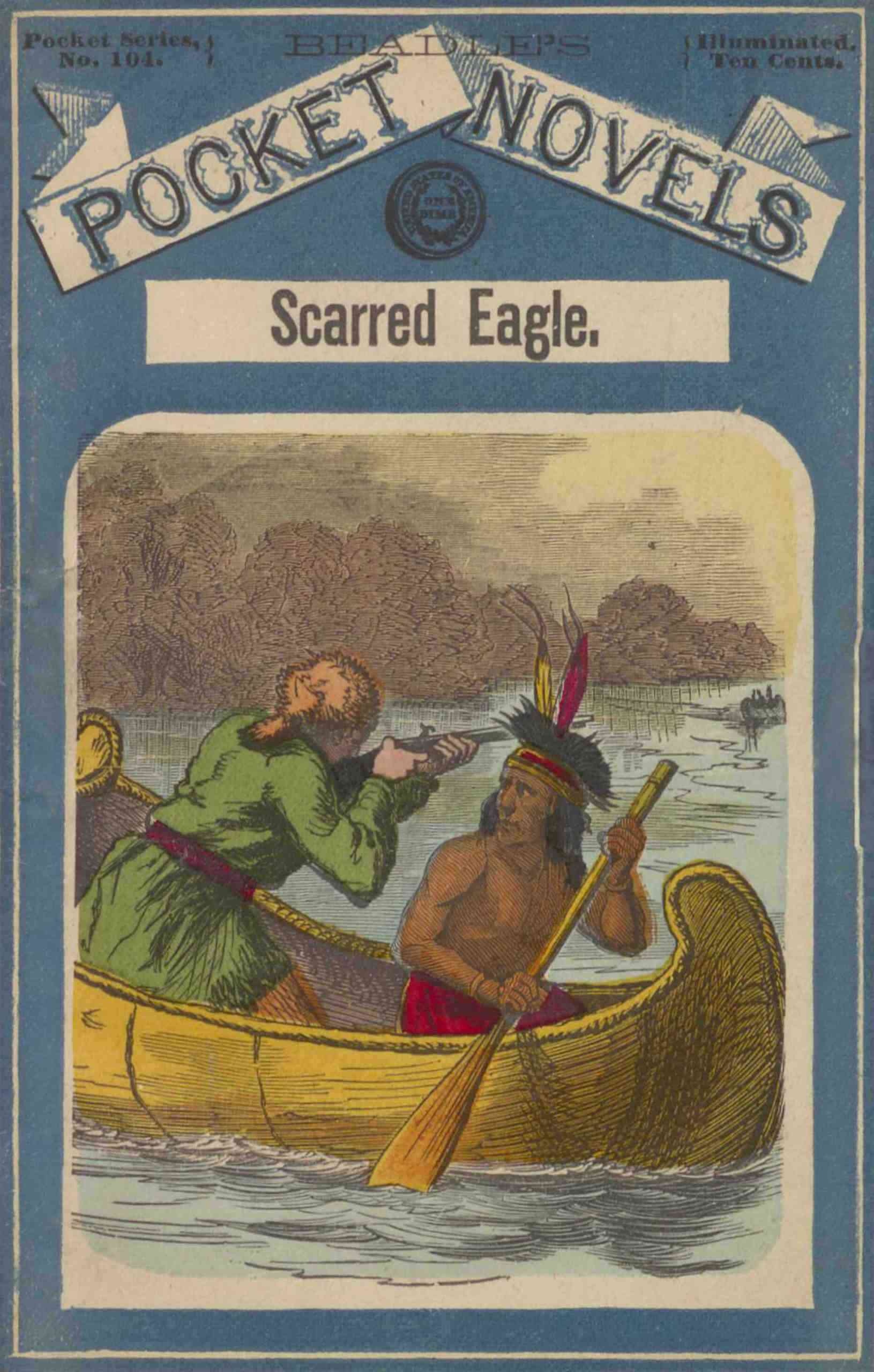 Scarred Eagle; or, Moorooine, the sporting fawn. A story of lake and shore book cover