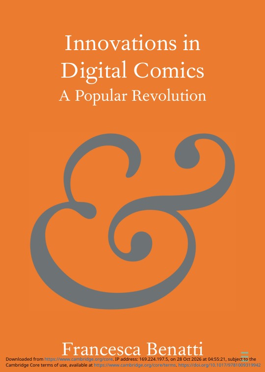 Innovations in Digital Comics book cover