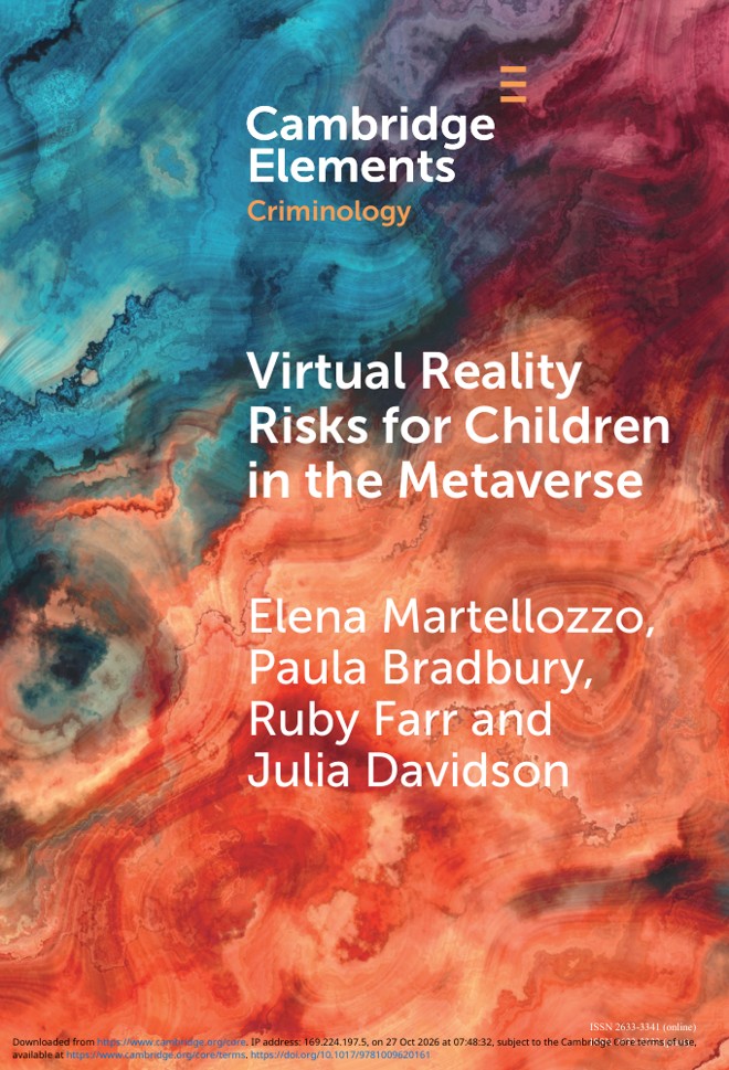 Virtual Reality Risks for Children in the Metaverse book cover