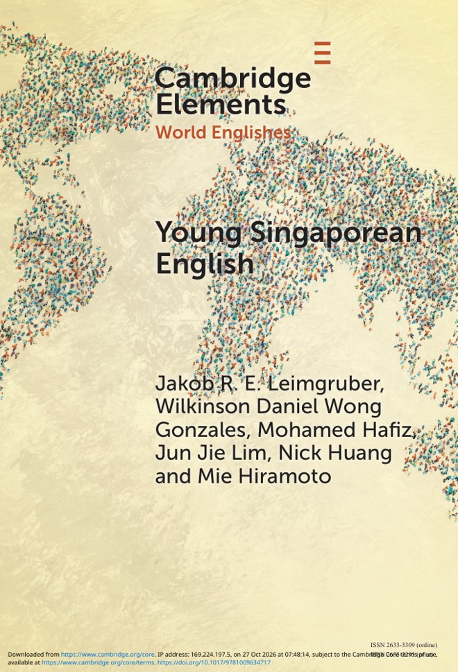 Young Singaporean English book cover