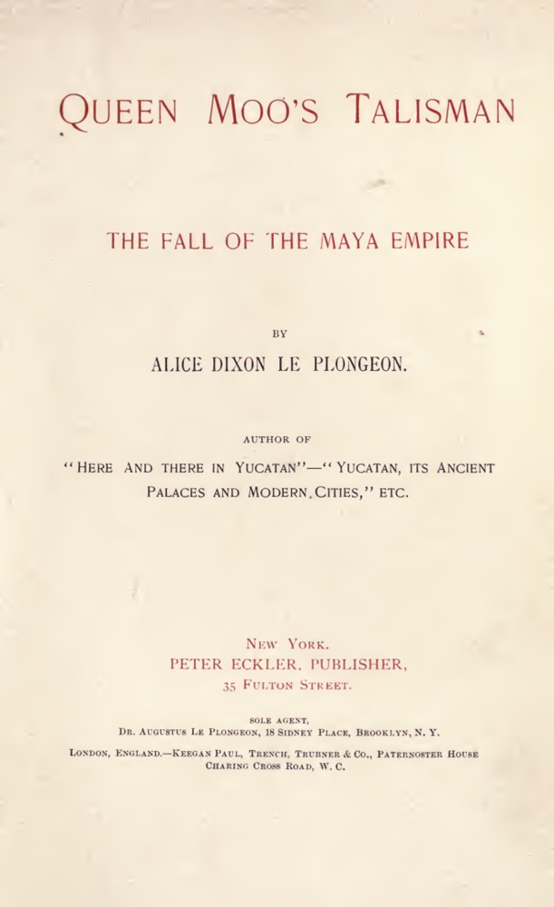 Queen Moo's Talisman: The Fall of the Maya Empire book cover