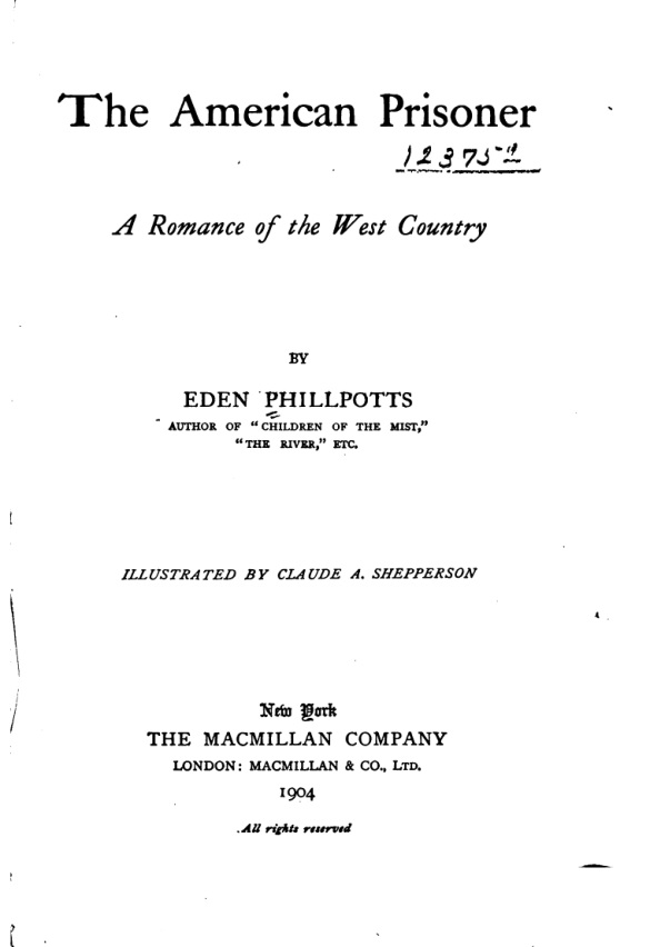 The American Prisoner book cover