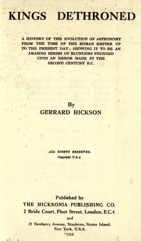 Kings Dethroned book cover
