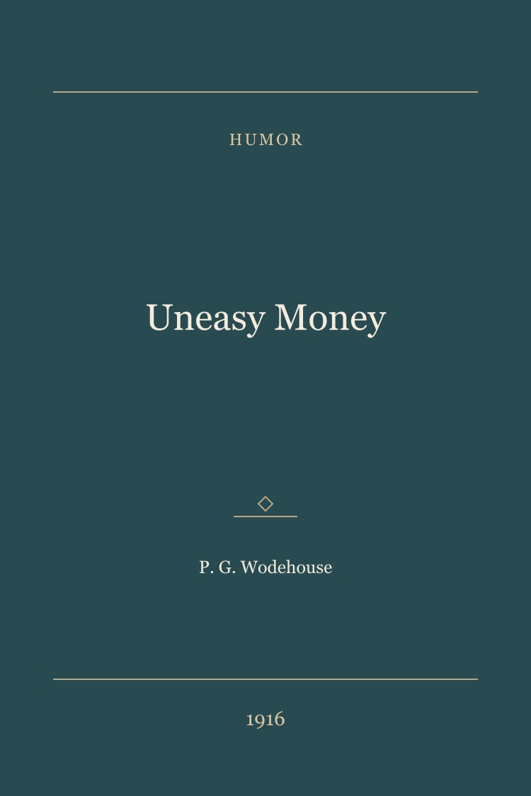 Uneasy Money book cover