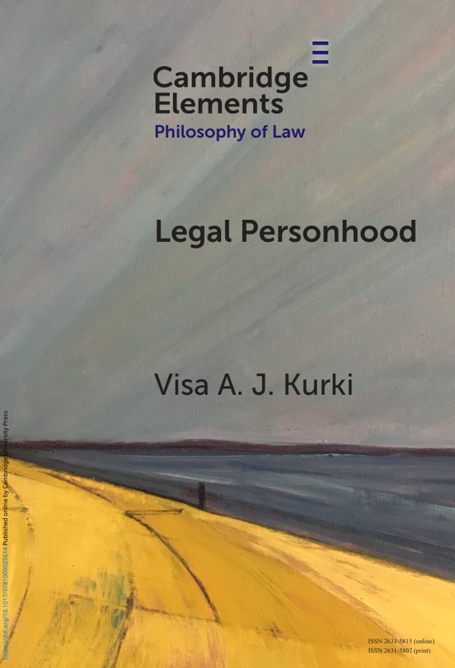 Legal Personhood book cover