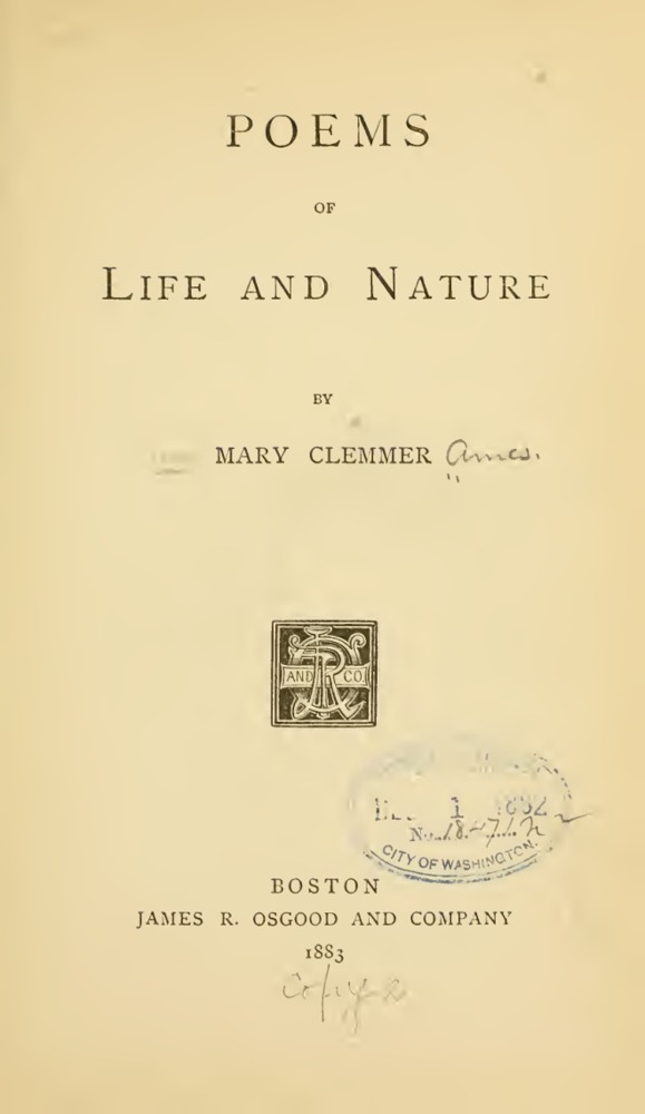 Poems of Life and Nature book cover