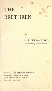 The Brethren book cover