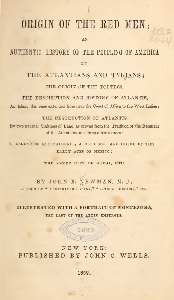 Origin of the Red Men book cover