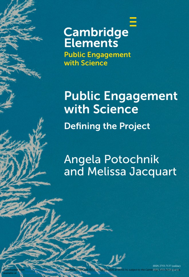 Public Engagement with Science book cover