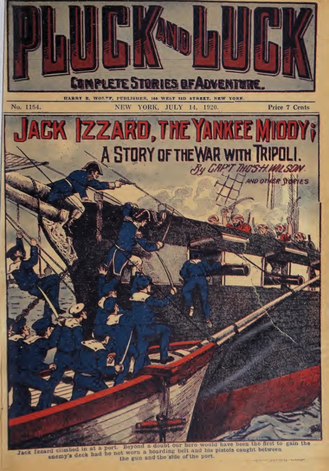 Jack Izzard, the Yankee Middy: A Story of the War with Tripoli book cover