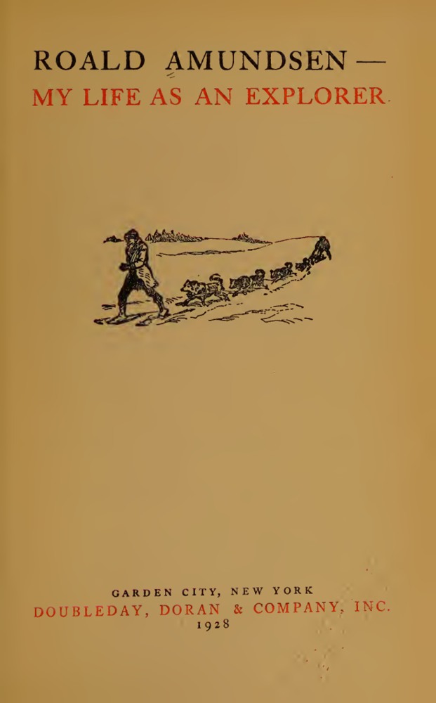 My Life as an Explorer book cover