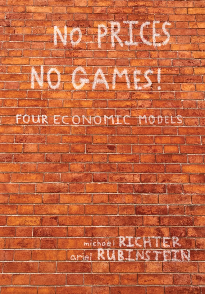 No Prices No Games! Four Economic Models book cover