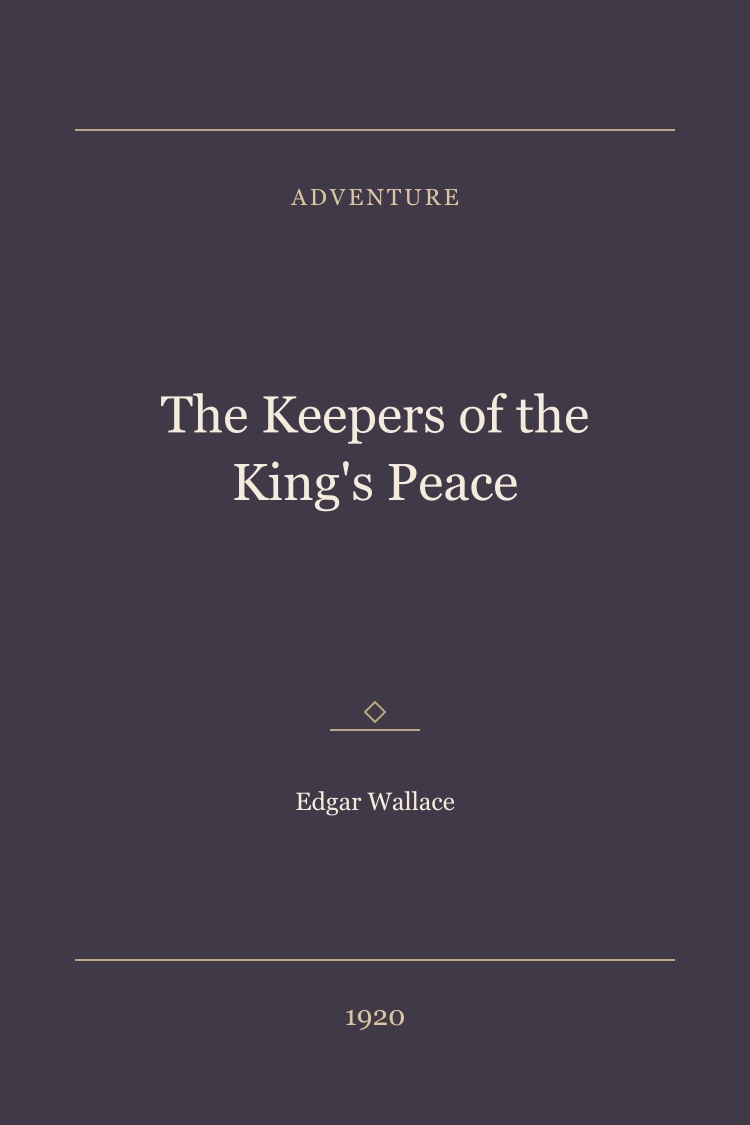 The Keepers of the King's Peace book cover