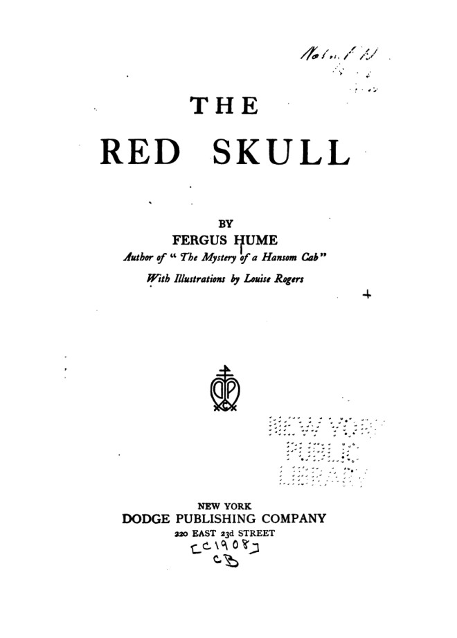 The red skull book cover