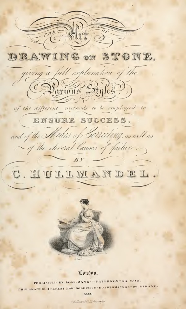The Art of Drawing on Stone book cover