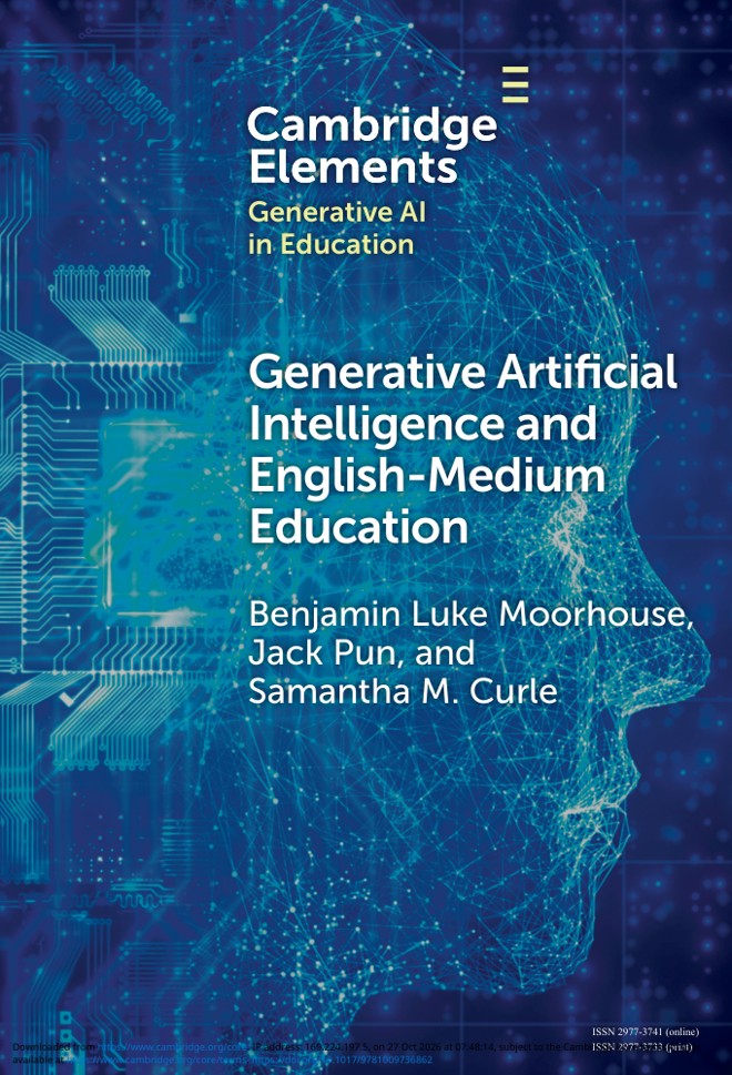 Generative Artificial Intelligence and English-Medium Education book cover