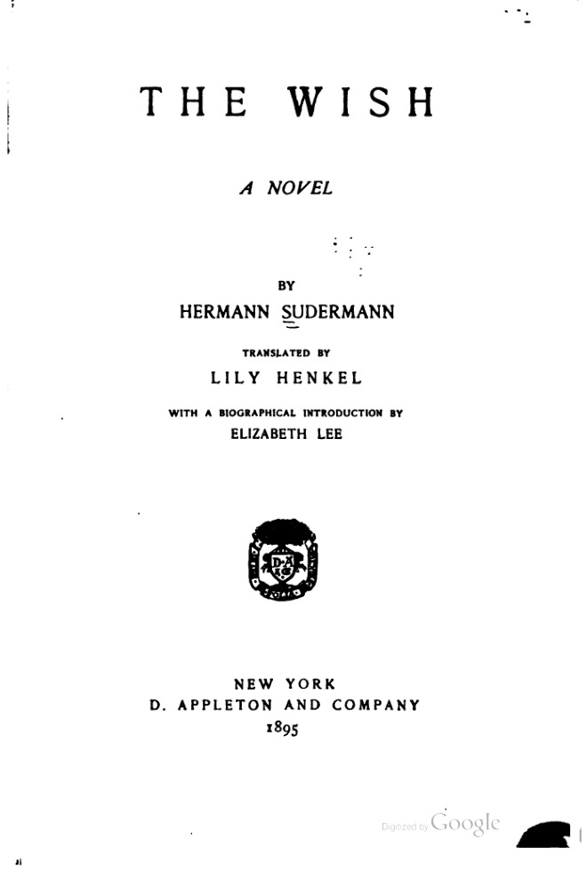 The Wish book cover