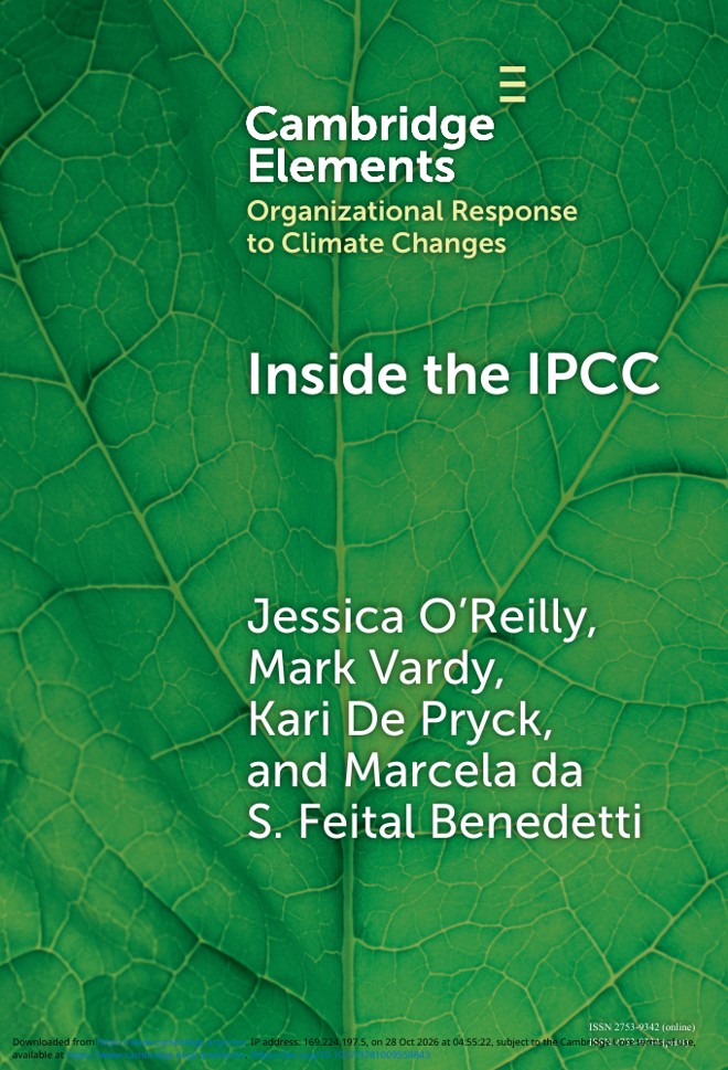 Inside the IPCC book cover