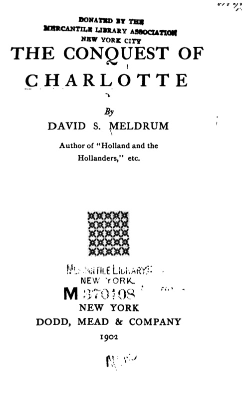 The Conquest of Charlotte book cover