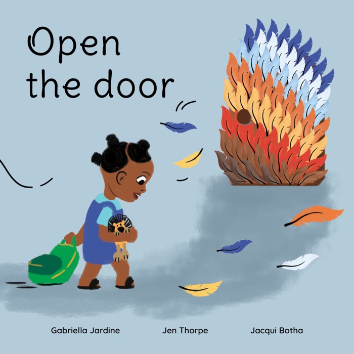 Open the door book cover