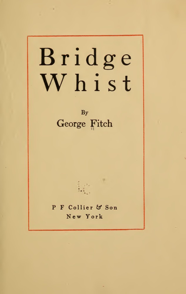 Bridge Whist book cover