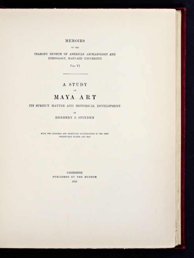 A Study of Maya Art book cover
