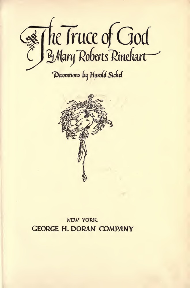 The truce of God book cover
