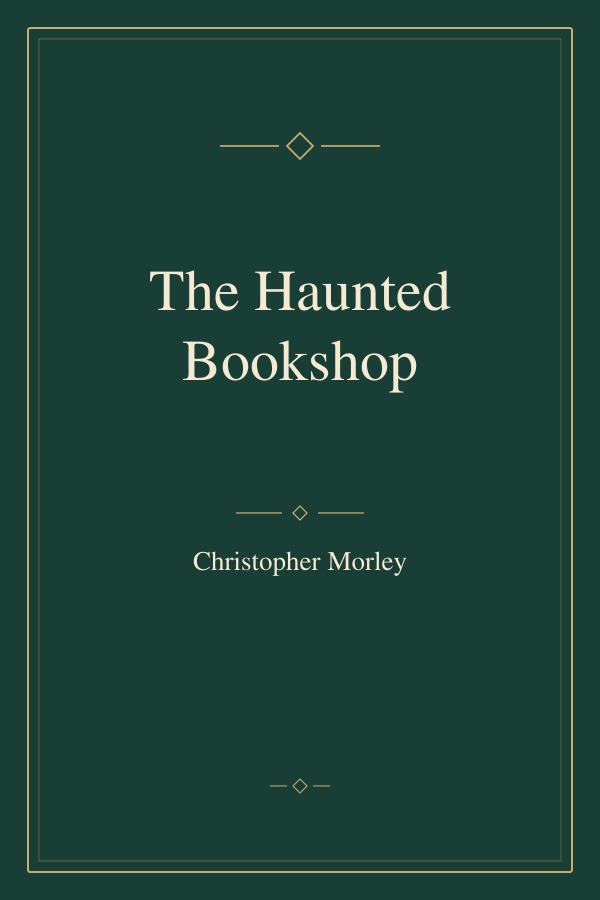 The Haunted Bookshop book cover