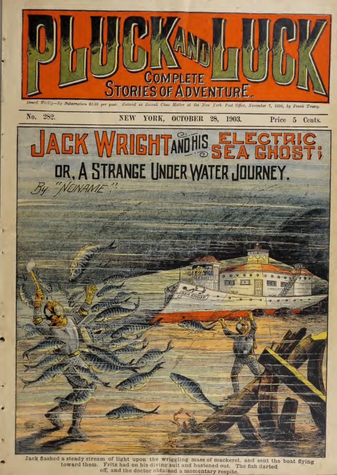 Jack Wright and His Electric Sea Ghost book cover