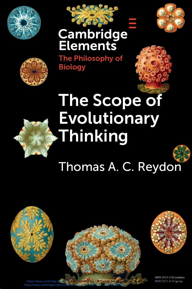 The Scope of Evolutionary Thinking book cover