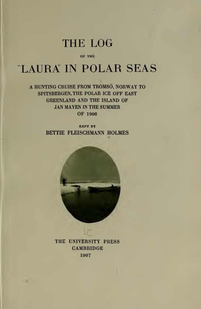 The Log of the Laura in Polar Seas book cover