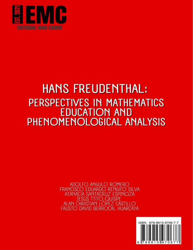 Hans Freudenthal: Perspectives in mathematics education and phenomenological analysis book cover
