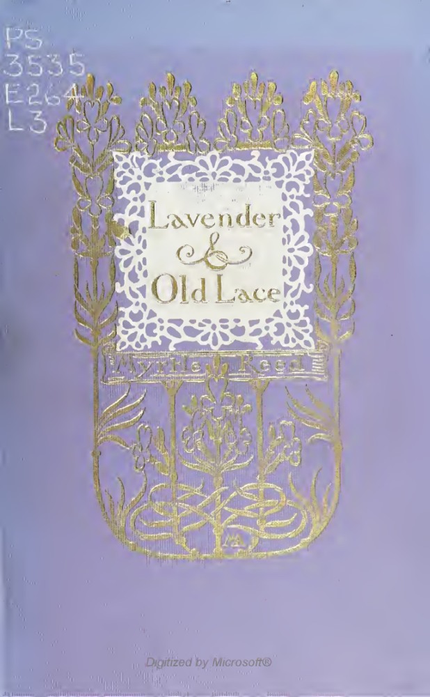 Lavender and old lace book cover
