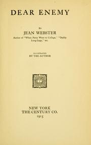 Dear Enemy book cover