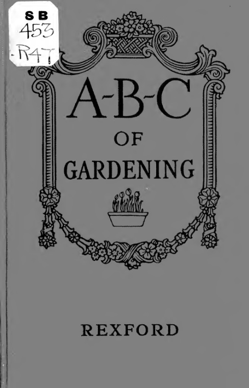 A-B-C of Gardening book cover
