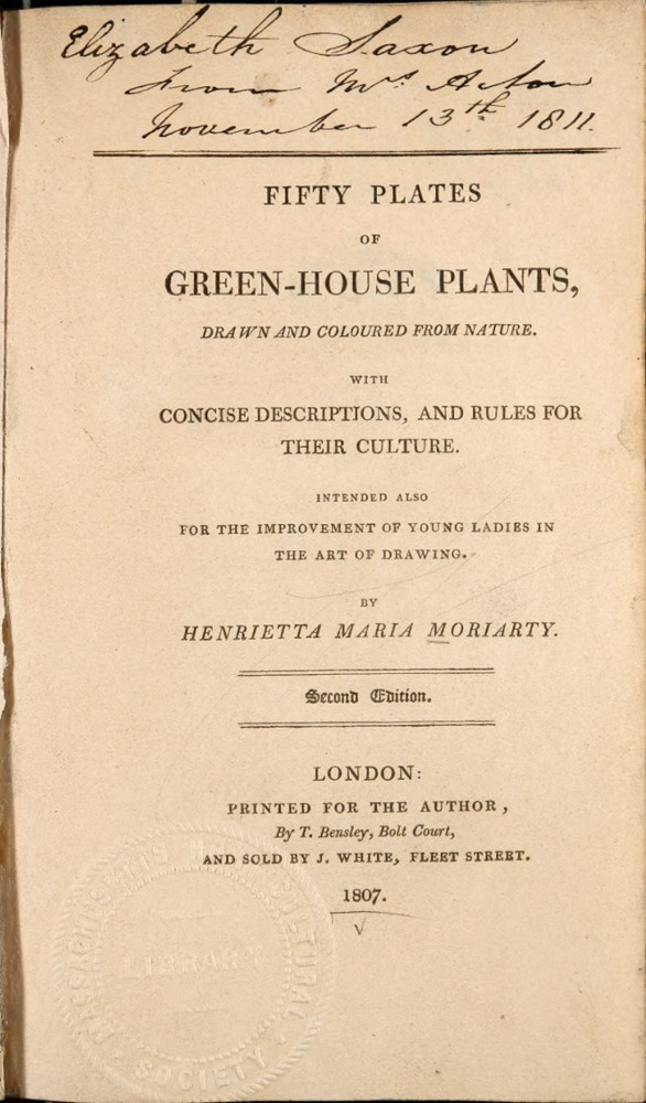 Fifty Plates of Green-House Plants book cover