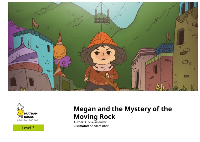 Megan and the Mystery of the Moving Rock book cover