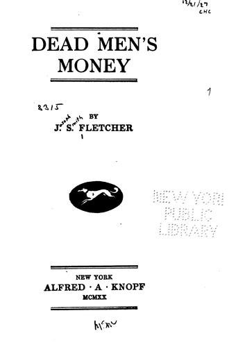 Dead Men's Money book cover