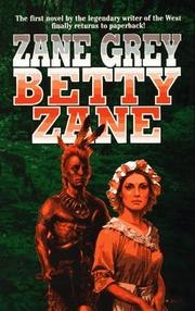 Betty Zane book cover