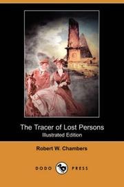 The Tracer of Lost Persons book cover