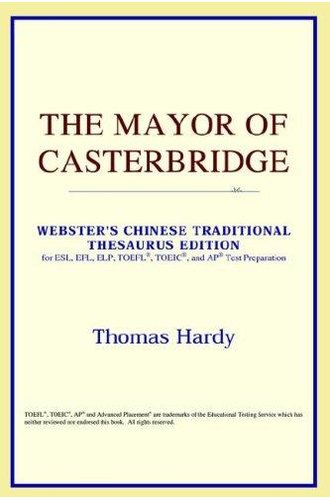 The Mayor of Casterbridge book cover