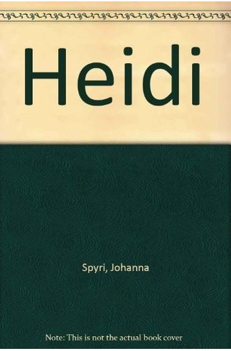 Heidi book cover