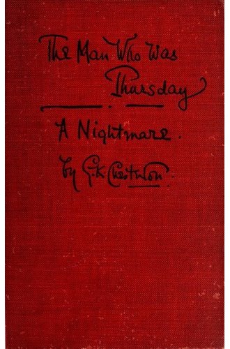 The Man Who Was Thursday: A Nightmare book cover