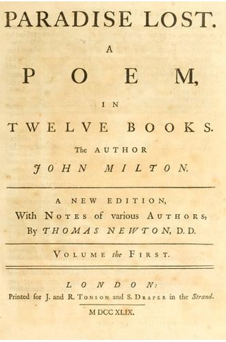 Paradise Lost book cover