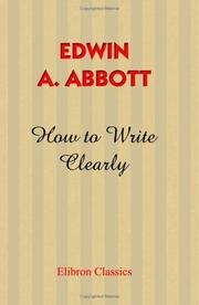 How to Write Clearly: Rules and Exercises on English Composition book cover